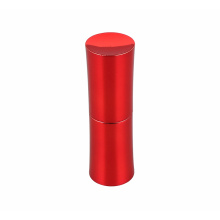 2021 Hot Selling Red Curve Plastic Lipstick Tubes Empty Cosmetic Tube for Lipstick